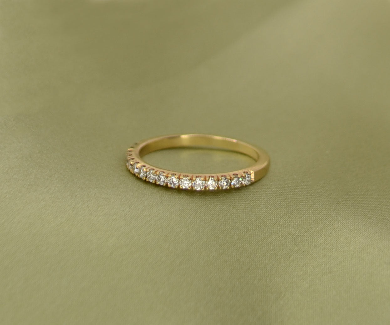 Soft edged Claw Set Diamond Ring - 1.8mm