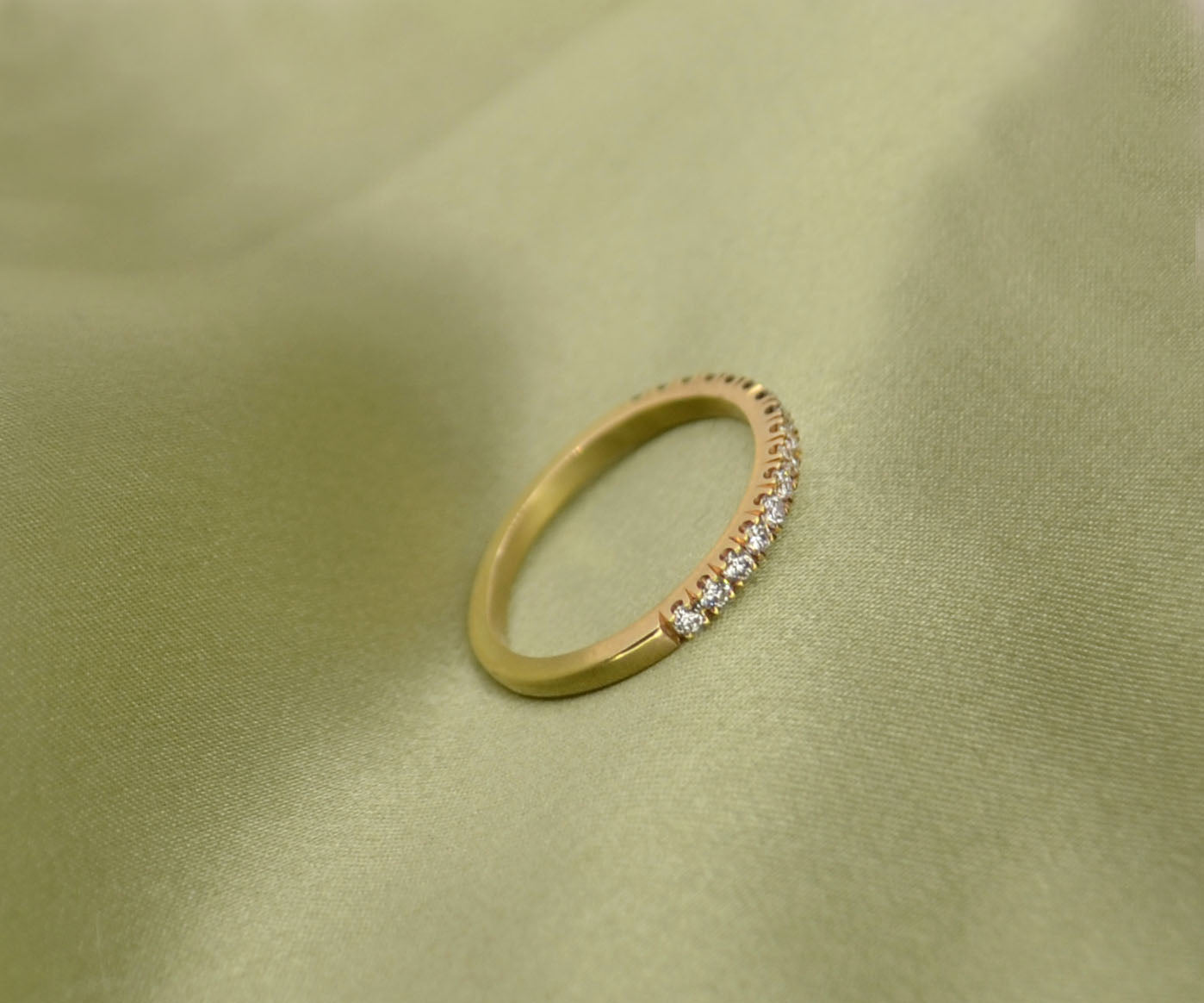 Soft edged Claw Set Diamond Ring - 1.8mm
