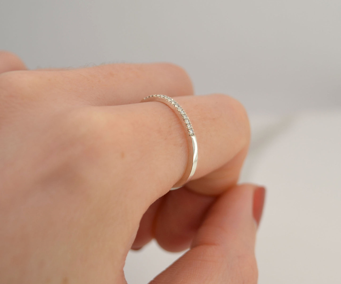 Claw Set Diamond Ring - 1.4mm