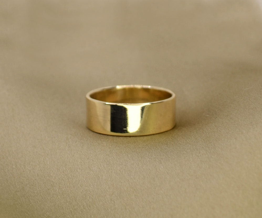 Flat Profile Ring - 7mm