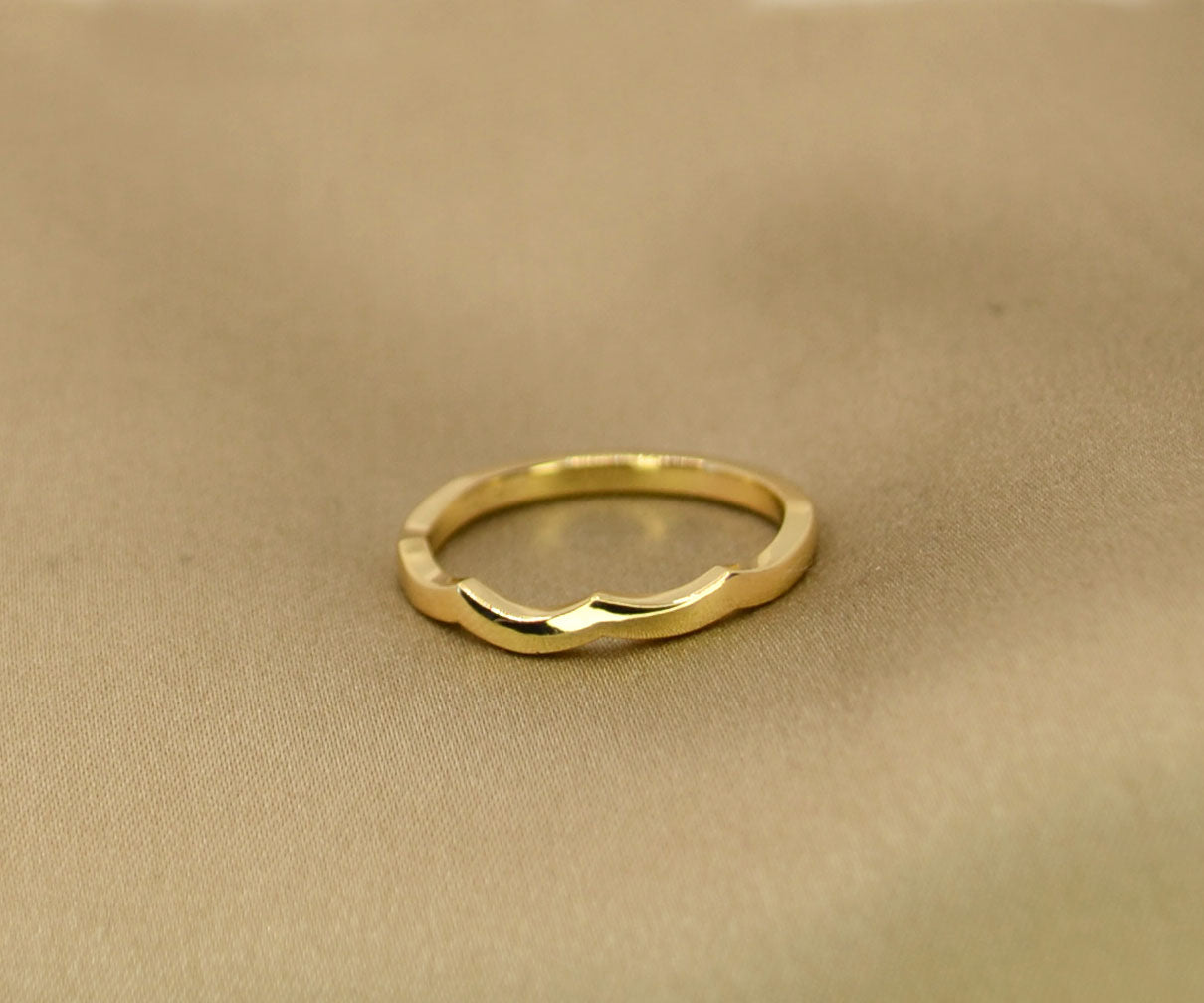 Perfect fit Shaped Wedding Ring - 2mm