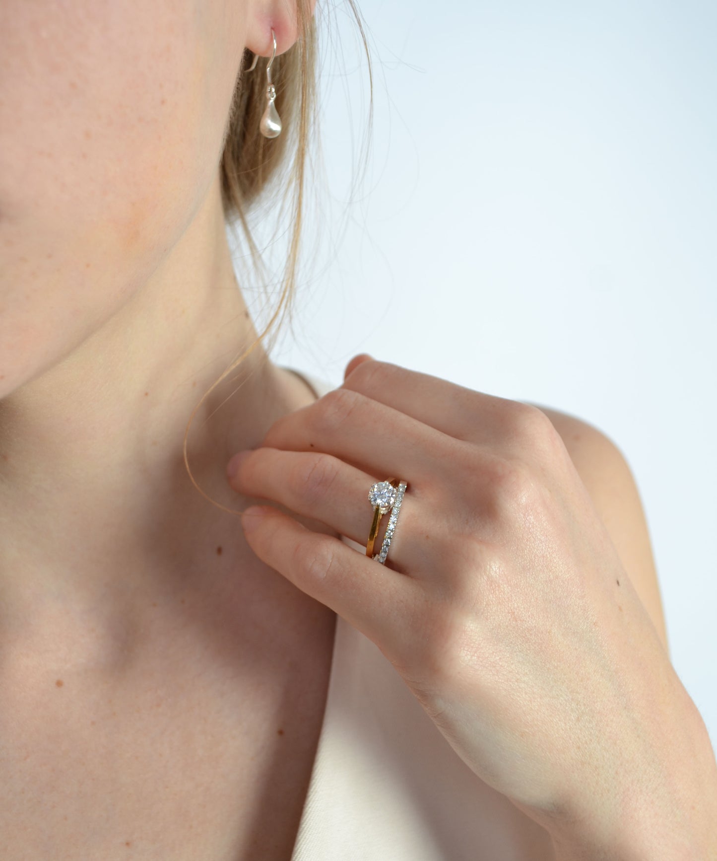 1ct Round Brilliant Cut Diamond Ring