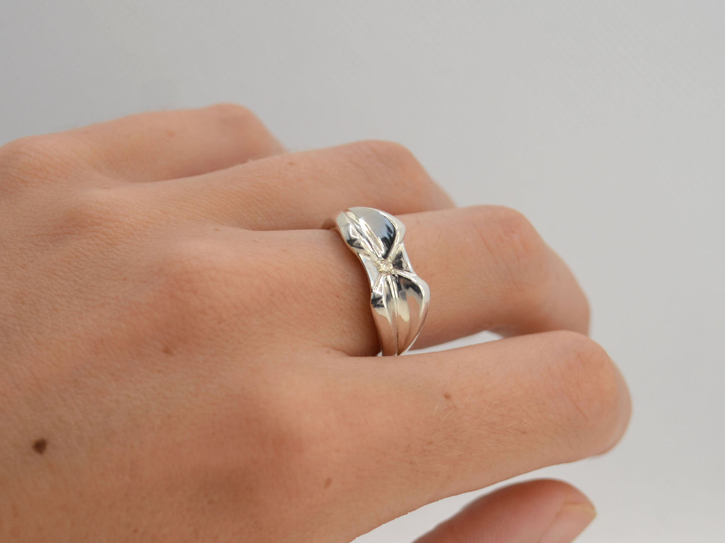 Floral Delight with White Topaz