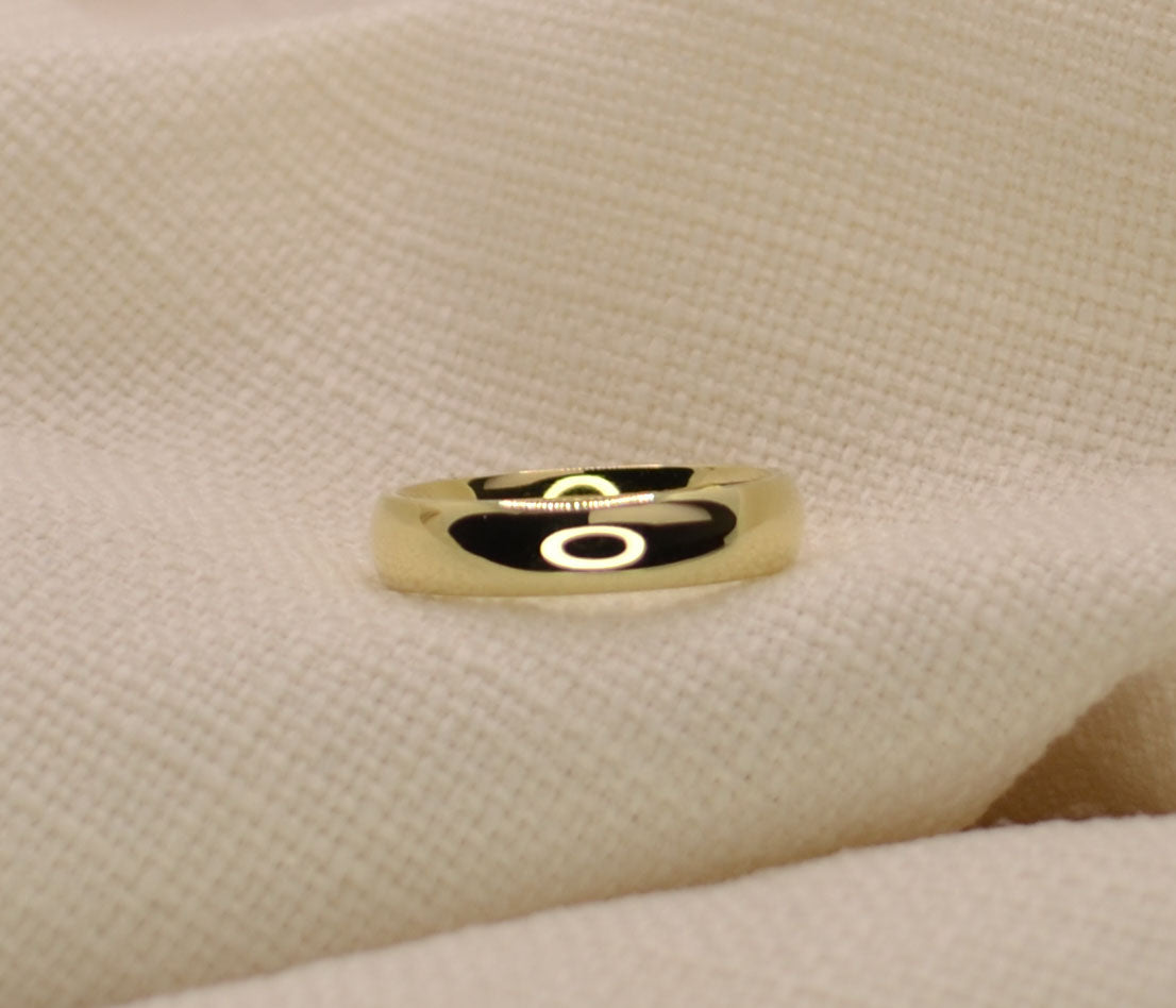 Flat sided Court Profile Ring - 6mm