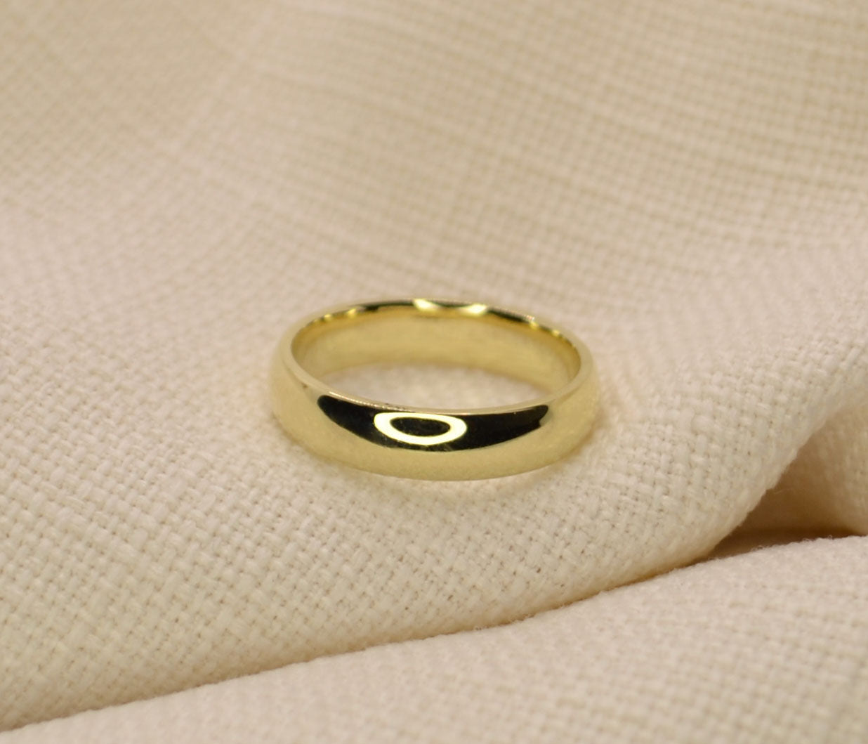Flat sided Court Profile Ring - 6mm