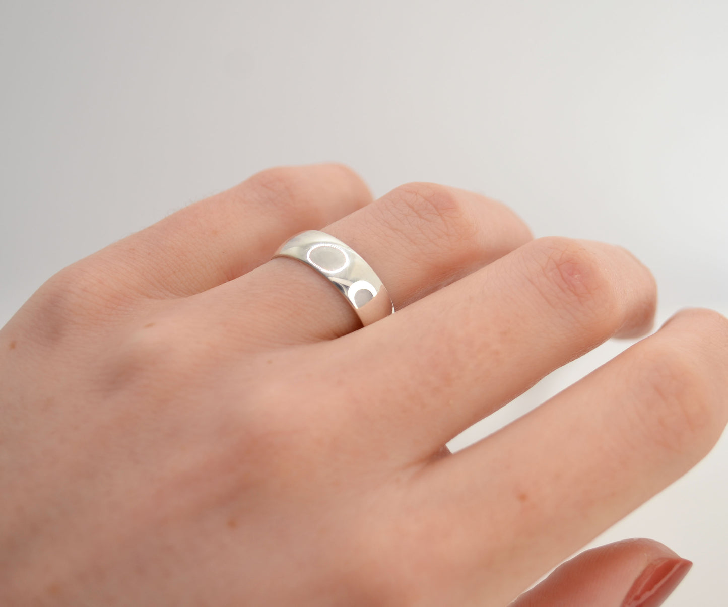 Light D Shape Ring - 5mm