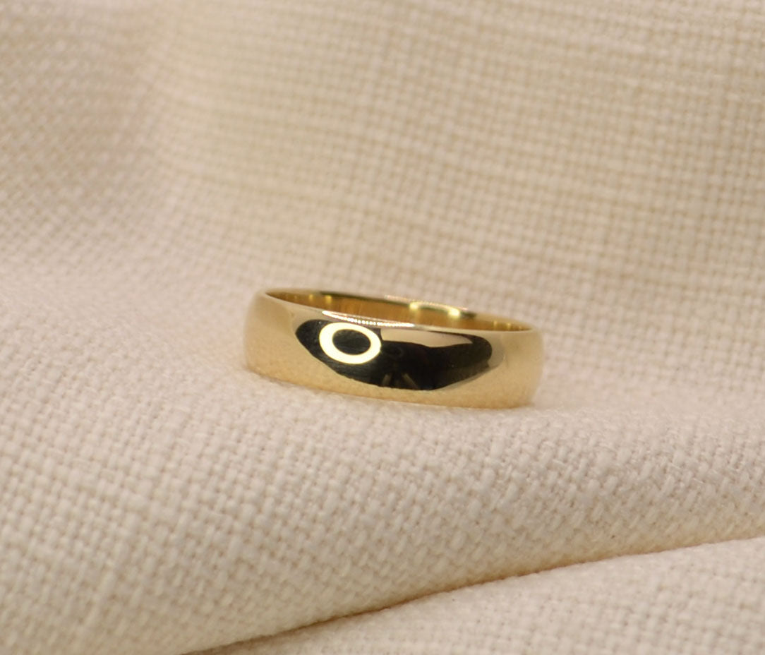 D Shape Ring - 6mm