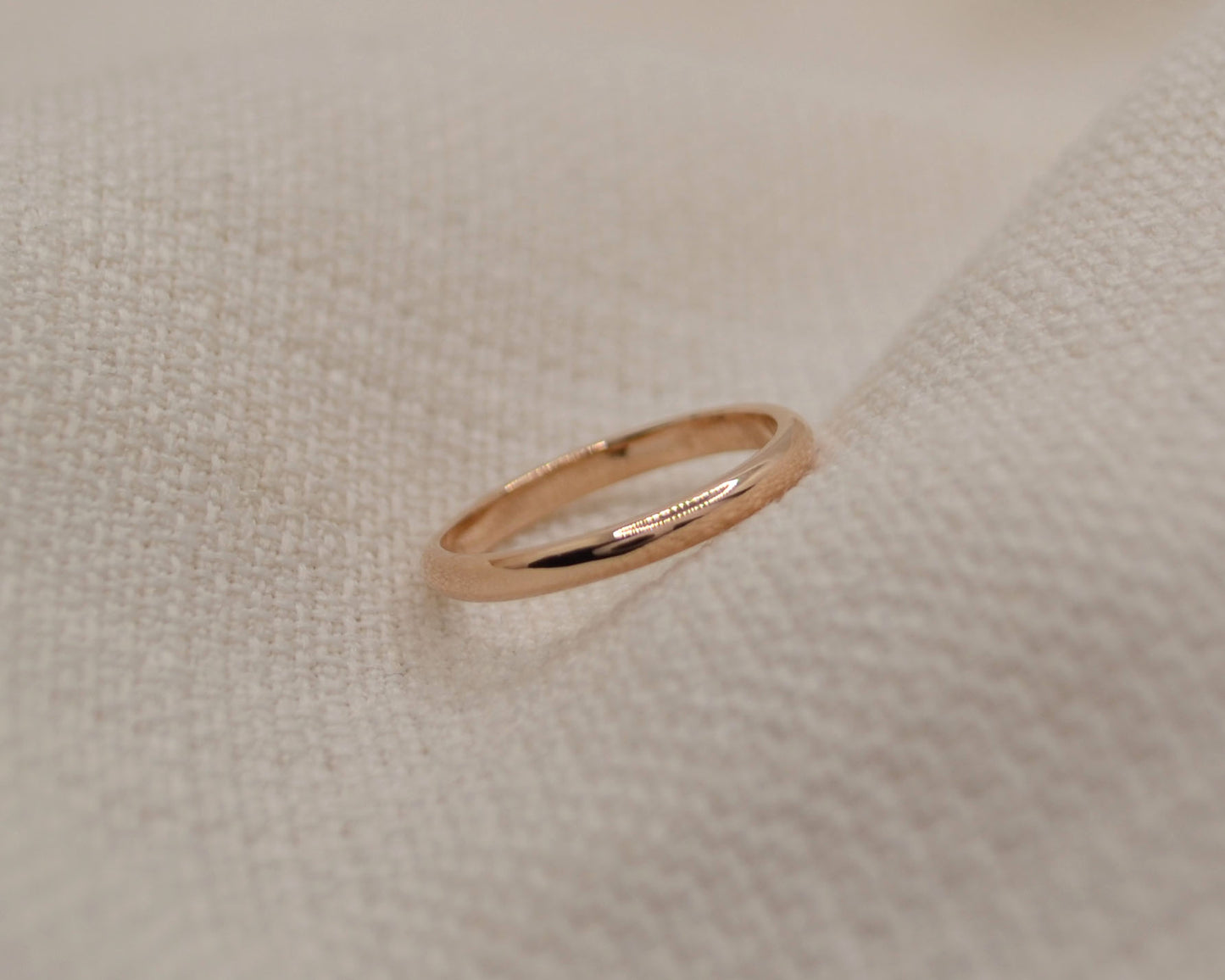 D Shape Ring - 2mm
