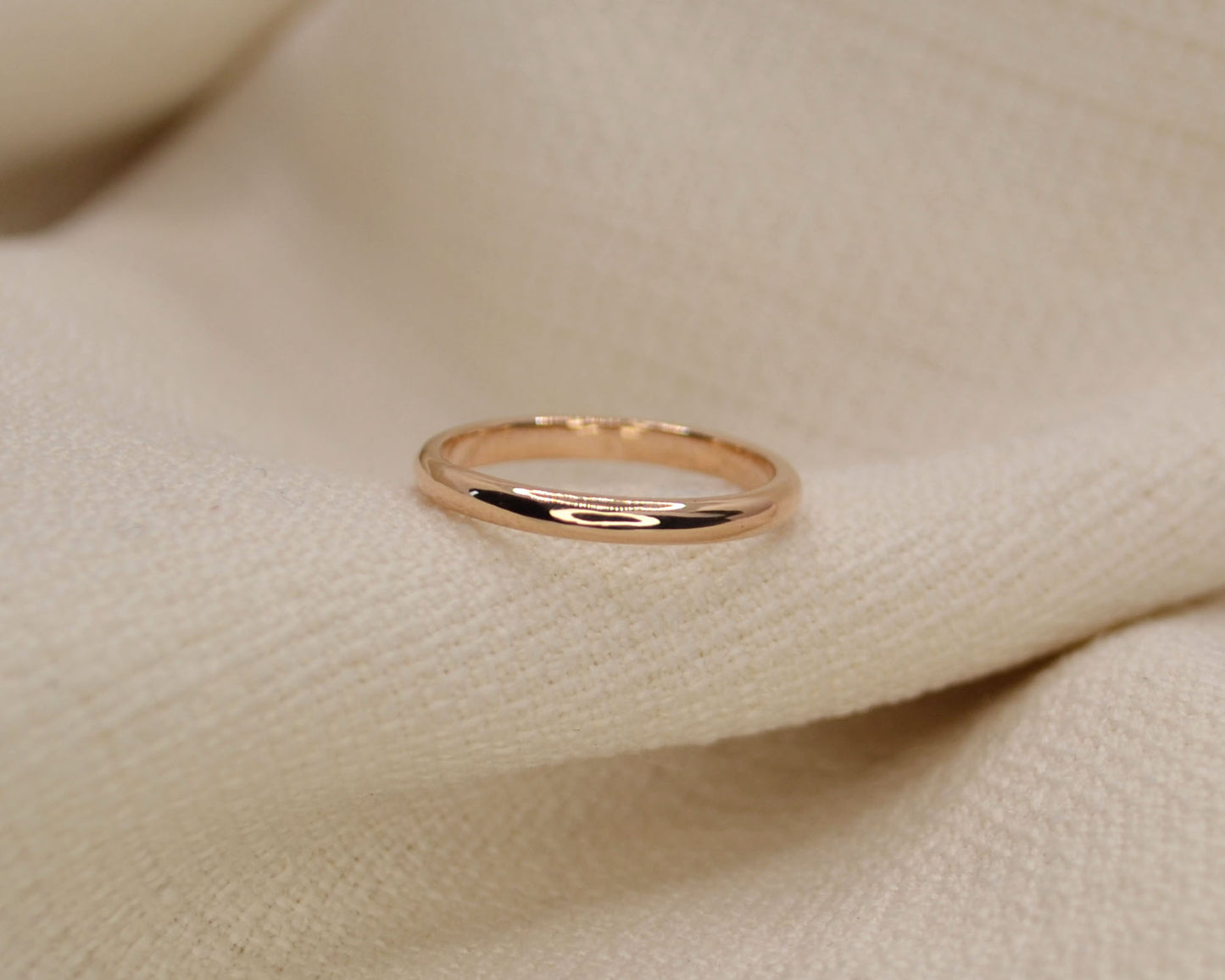 D Shape Ring - 2mm