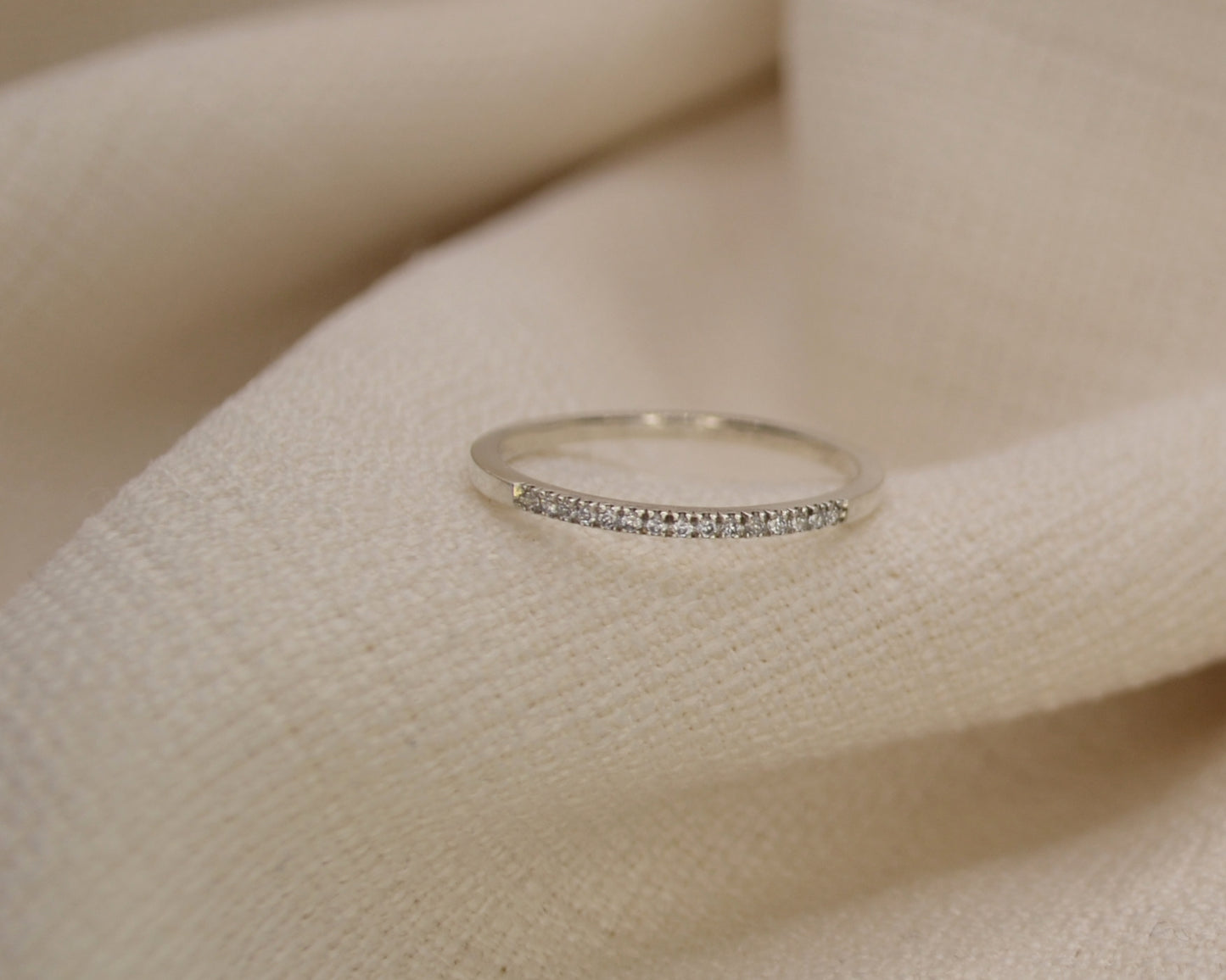 Claw Set Diamond Ring - 1.4mm