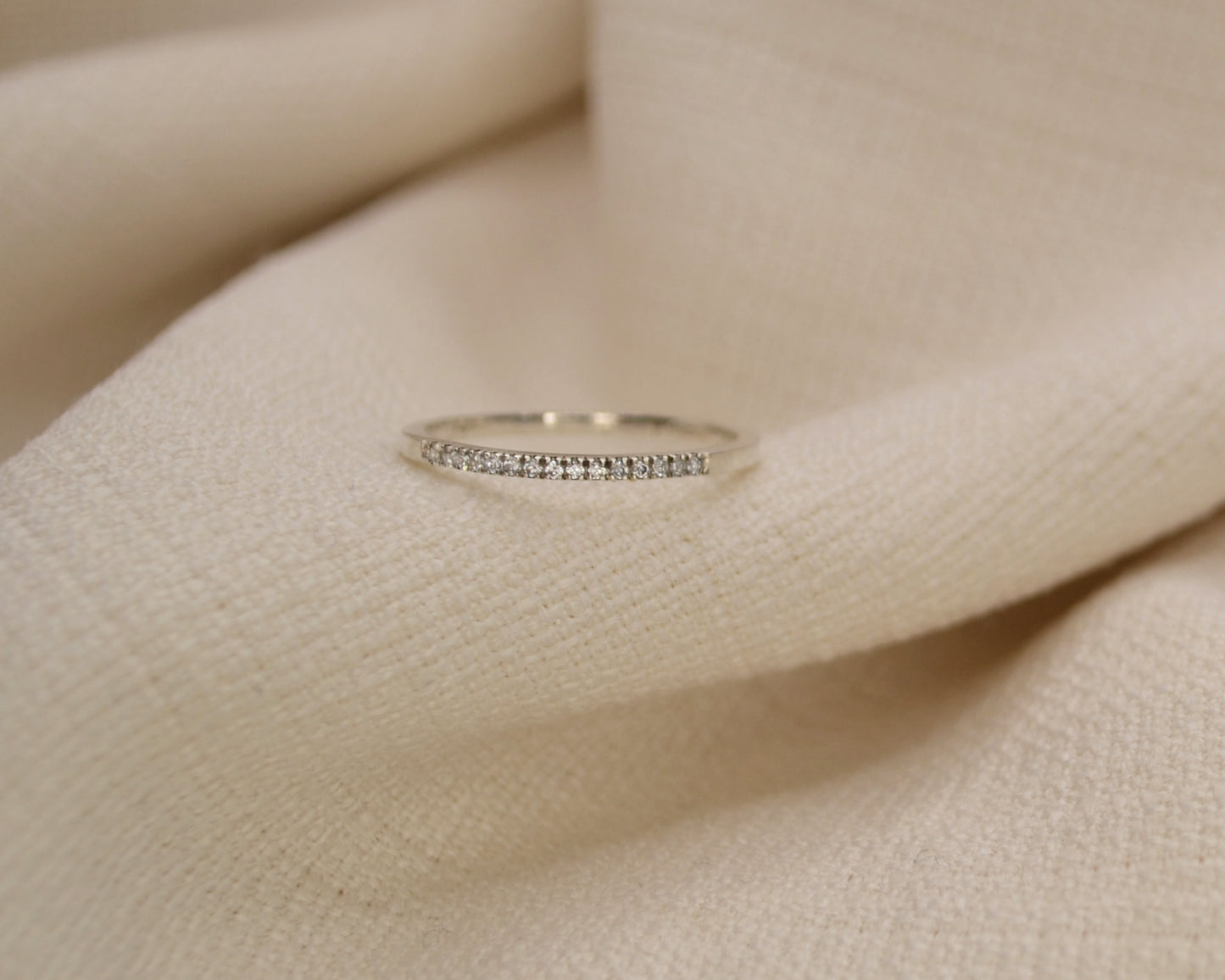 Claw Set Diamond Ring - 1.4mm