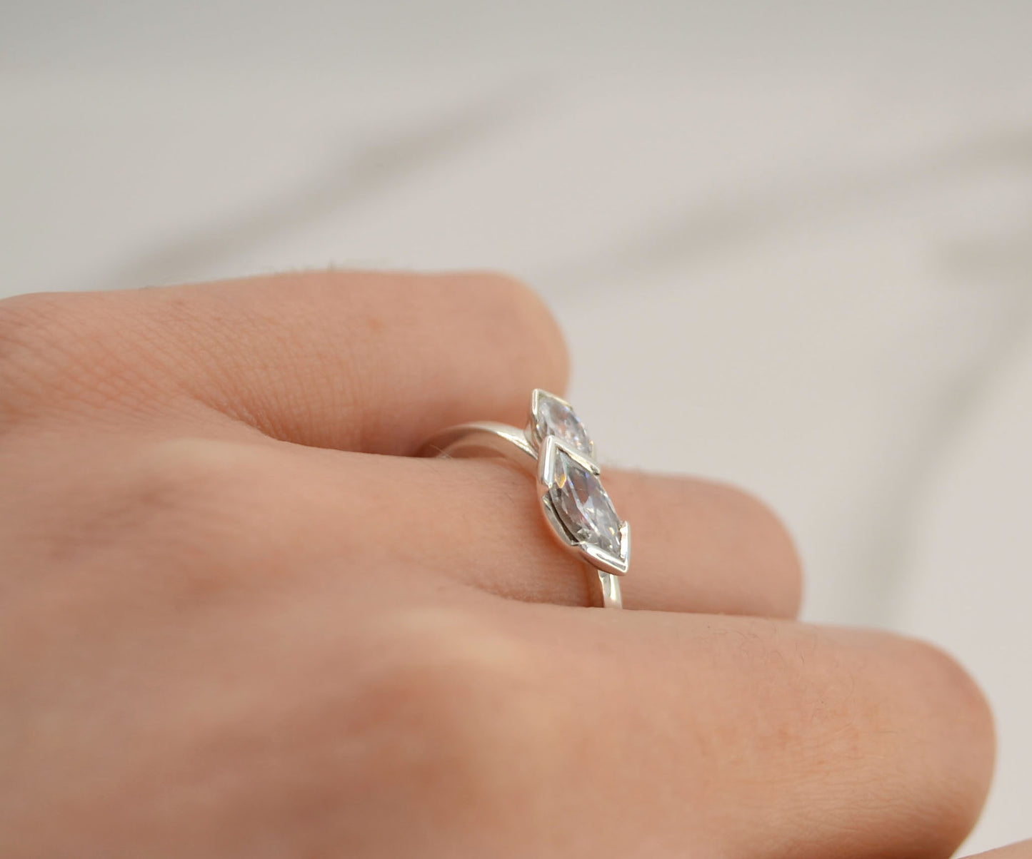 Marquise & Oval Diamond Ring
