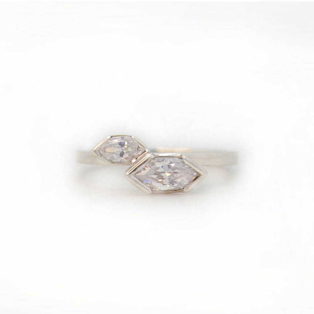Marquise & Oval Diamond Ring