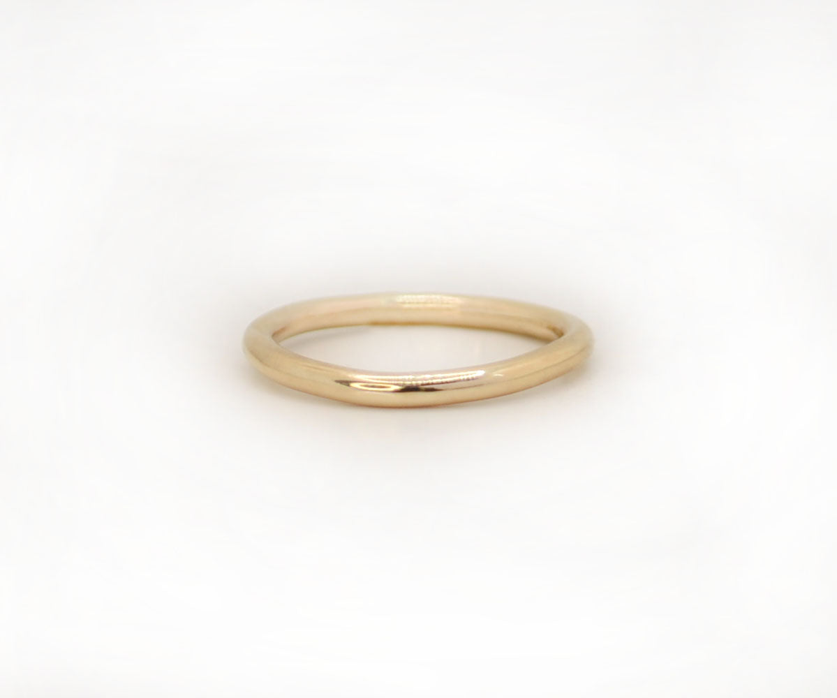 Not quite Perfect Fully Rounded Ring - 2mm