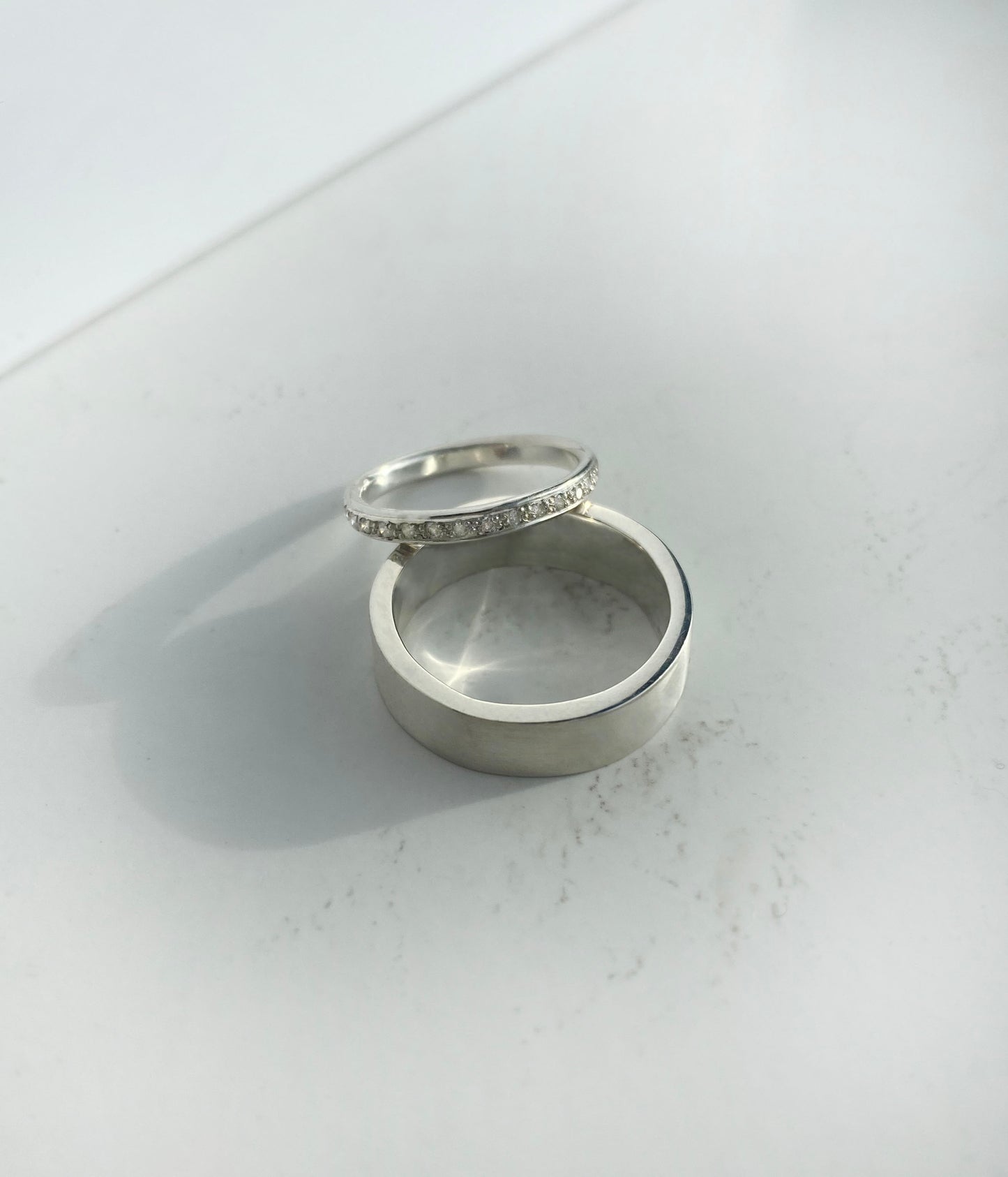 Traditional Grain Set Diamond Ring - 2.5mm