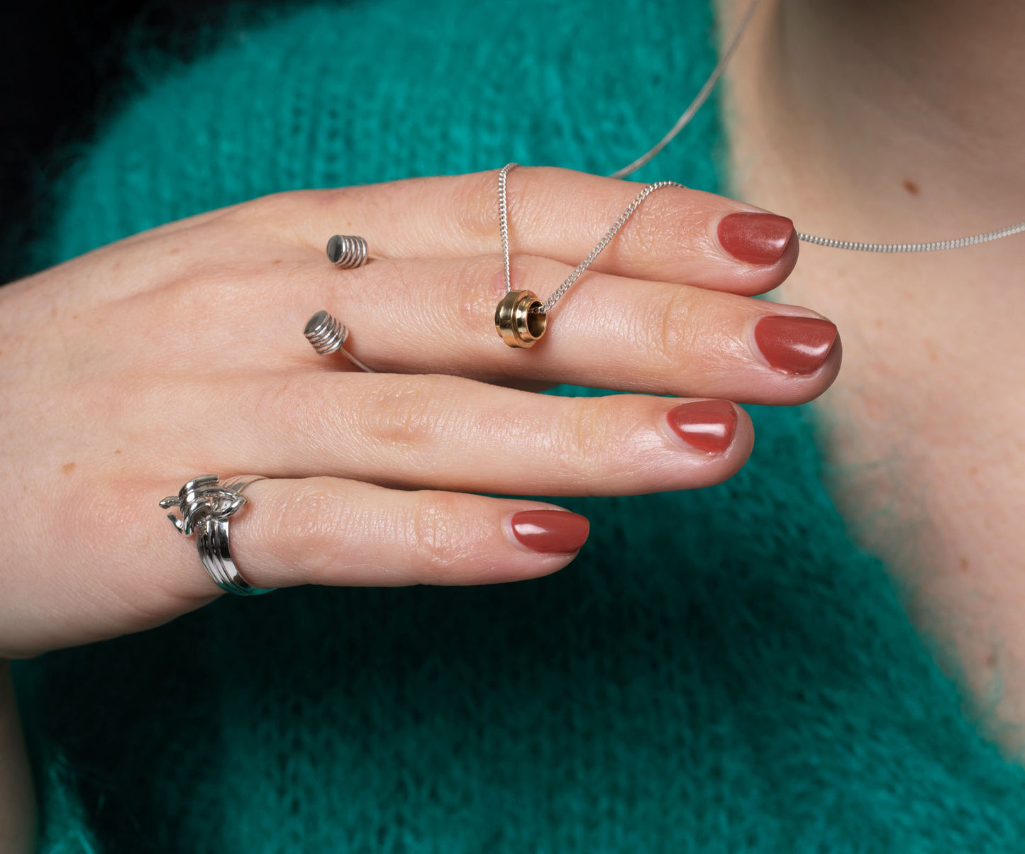 Barbed Wire Pinky Ring - 6mm