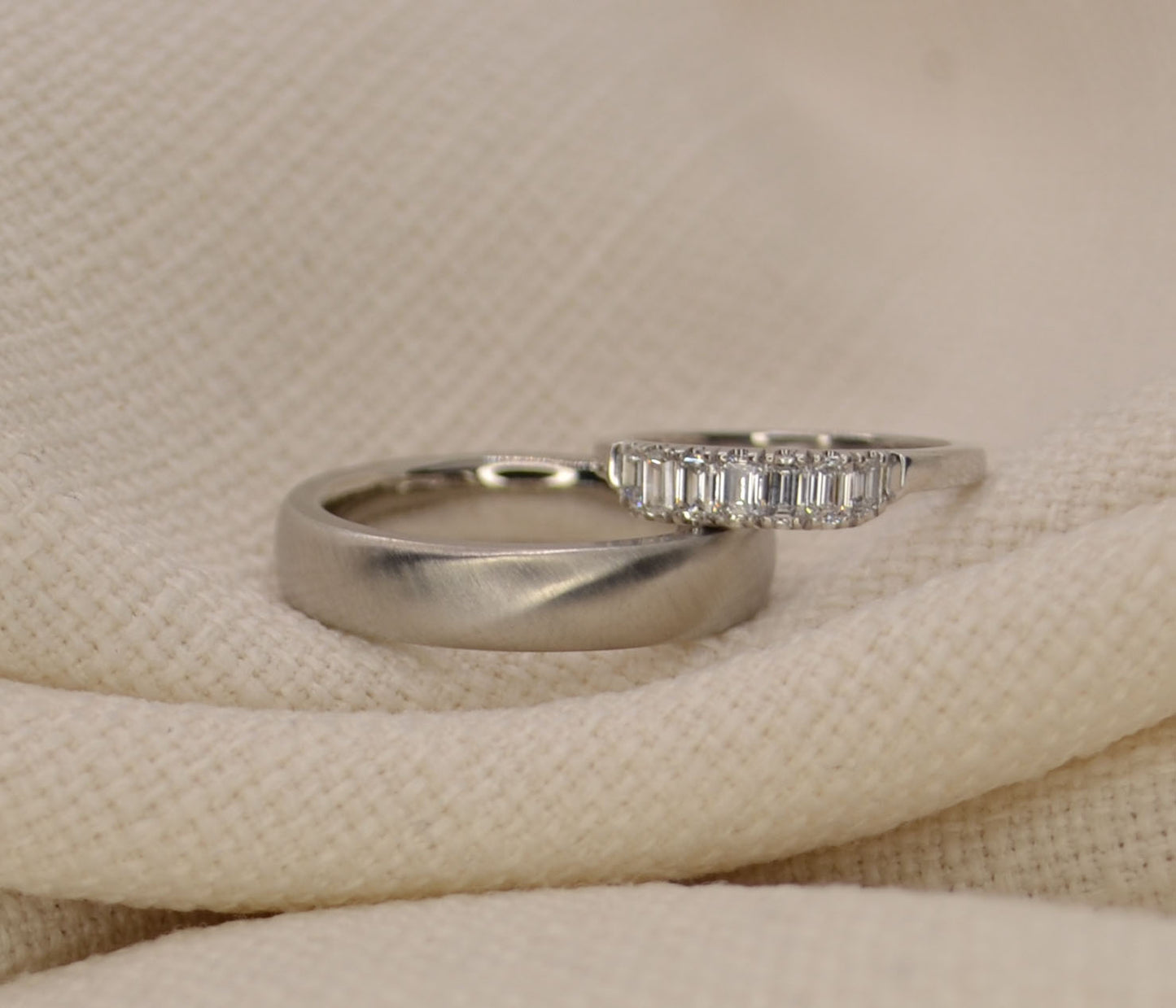 Flat sided Court Profile Ring - 5mm