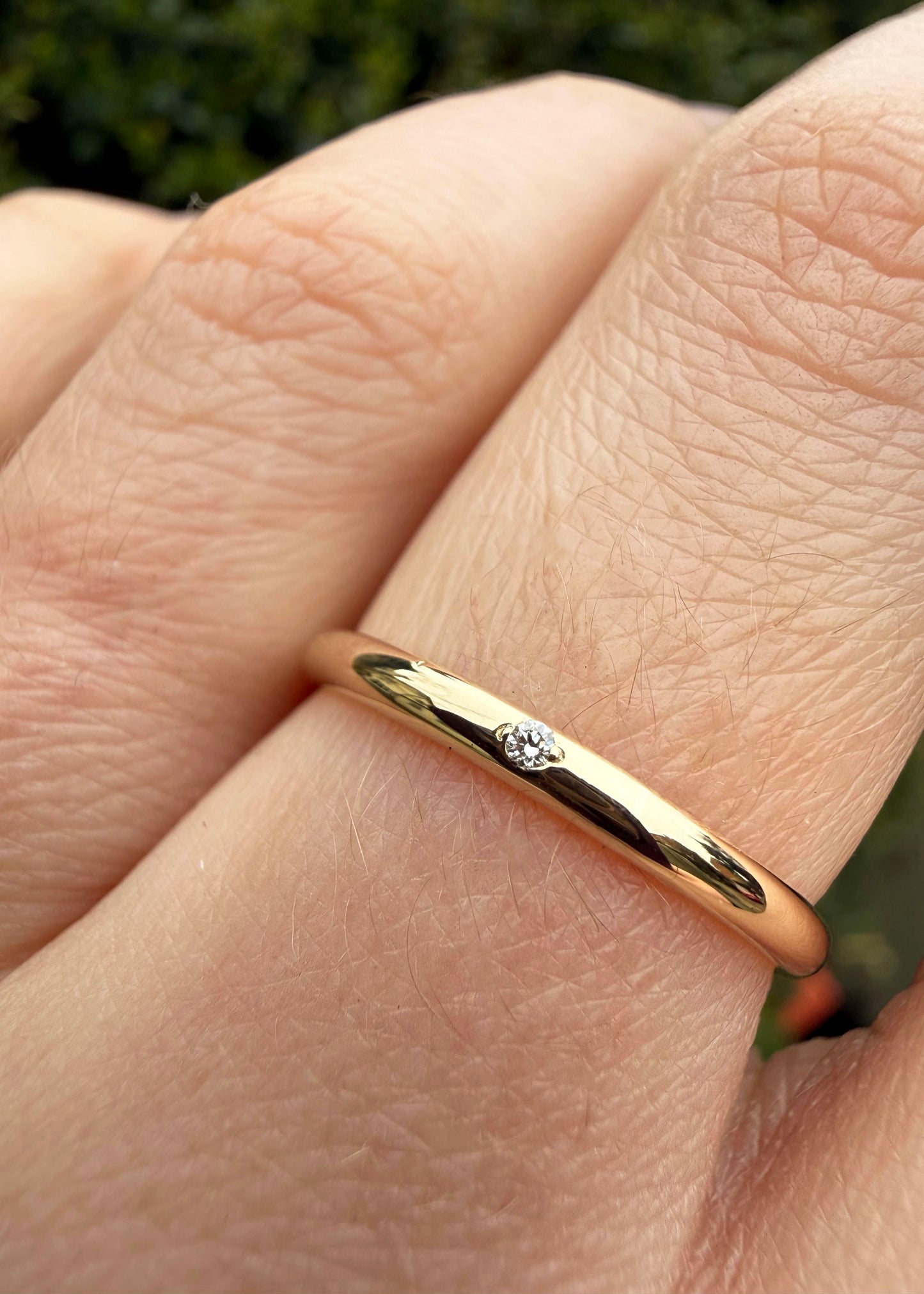 Single Diamond Ring