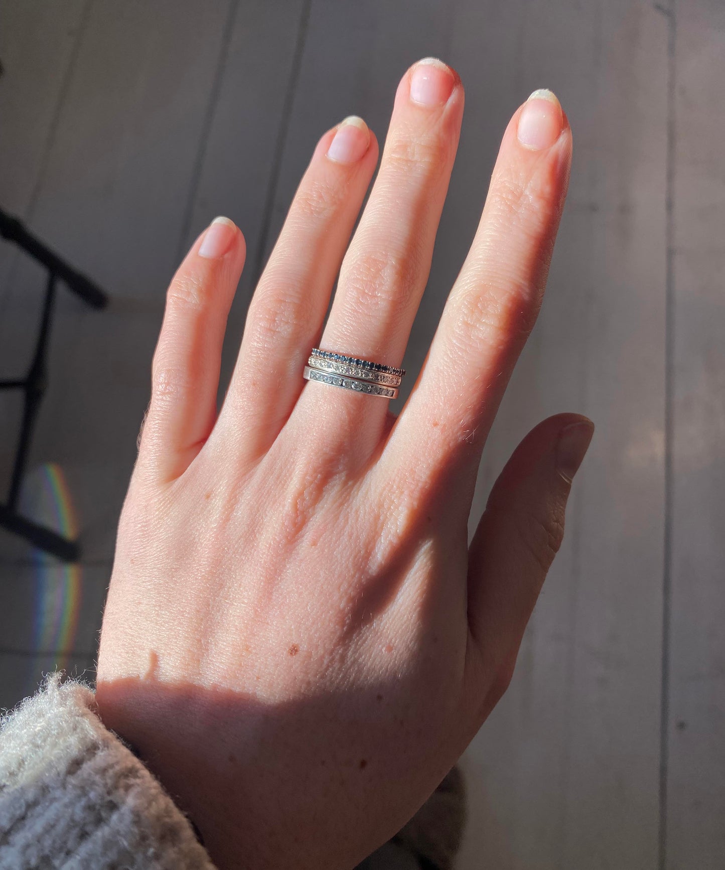 Traditional Grain Set Diamond Ring - 2.5mm