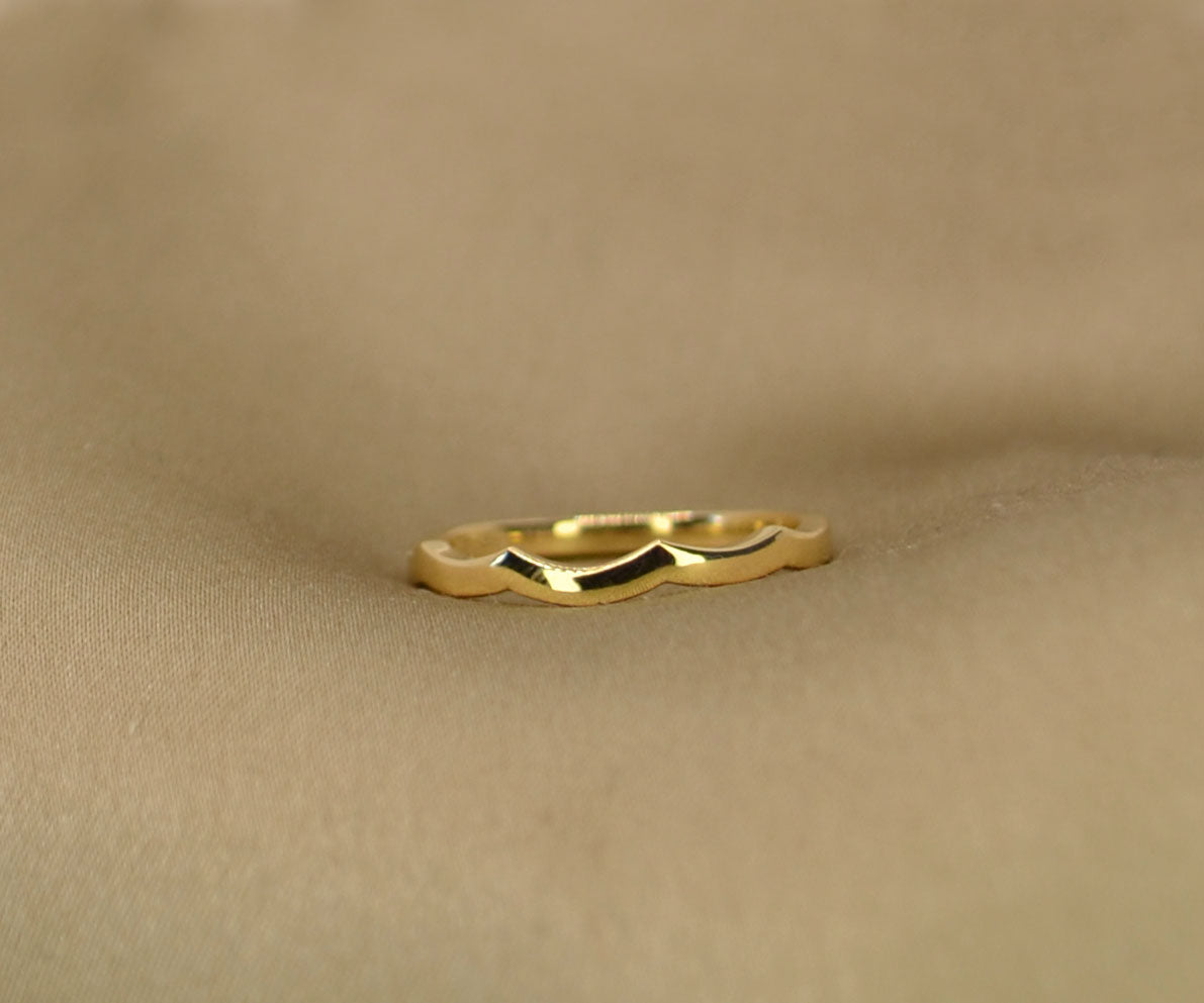 Perfect fit Shaped Wedding Ring - 2mm