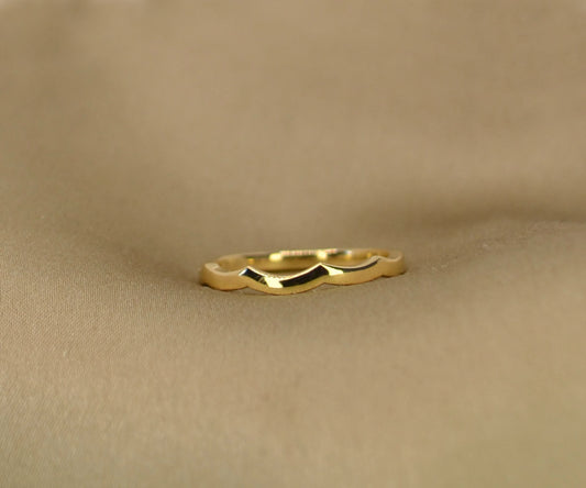 Perfect fit Shaped Wedding Ring - 2mm