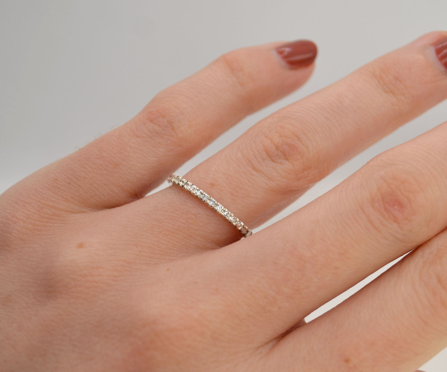 Fishtail Diamond Ring - 1.7mm