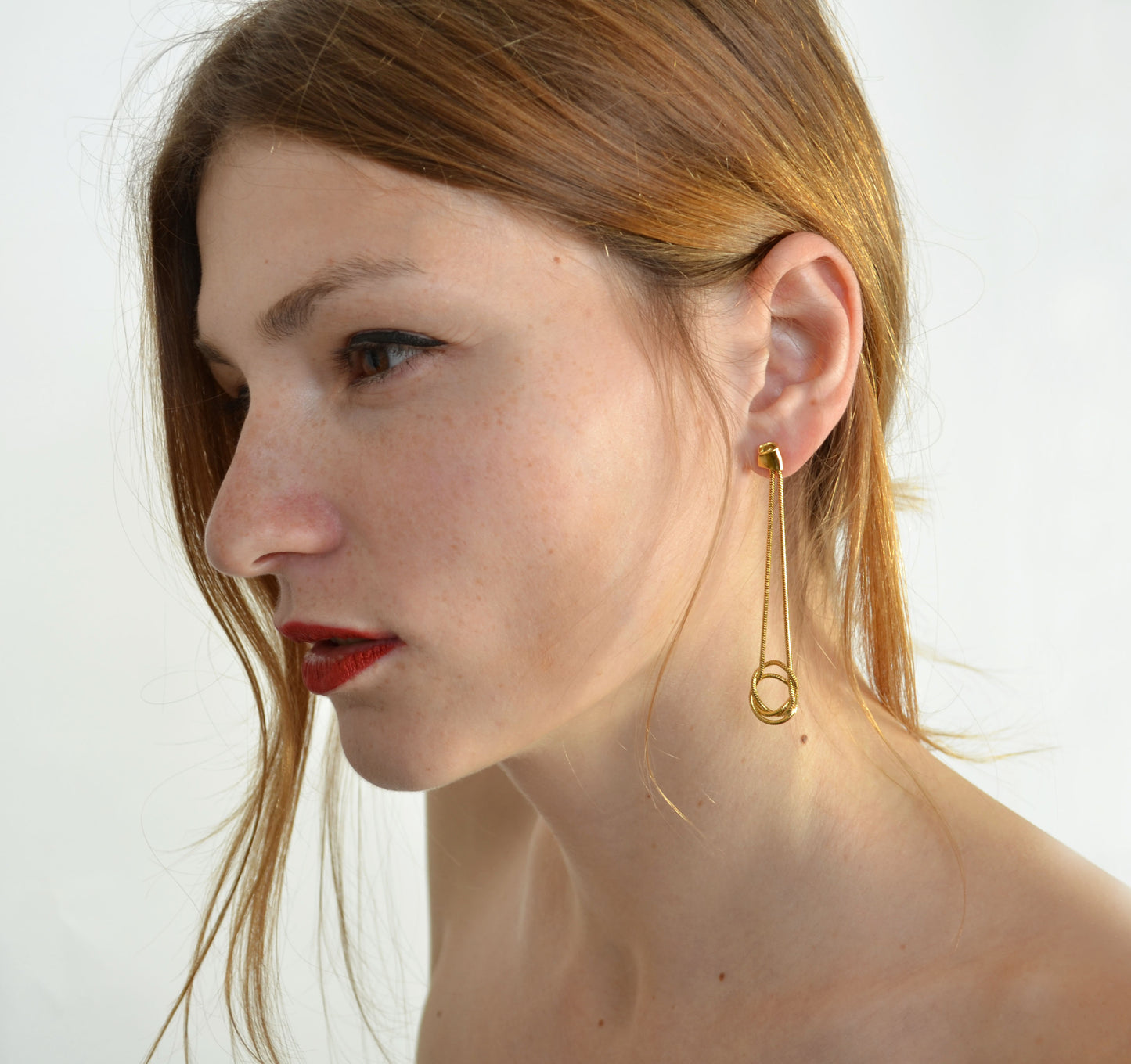 'I get wrapped up in myself' earrings