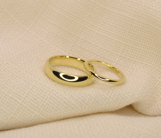 Flat Sided Court Ring - 1.8mm