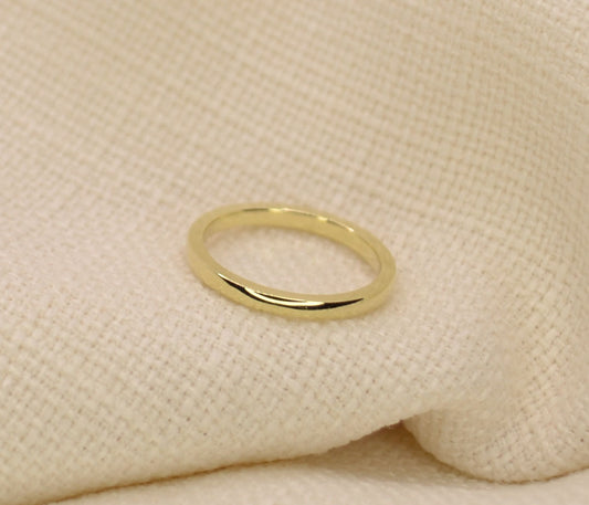 Flat Sided Court Ring - 1.8mm