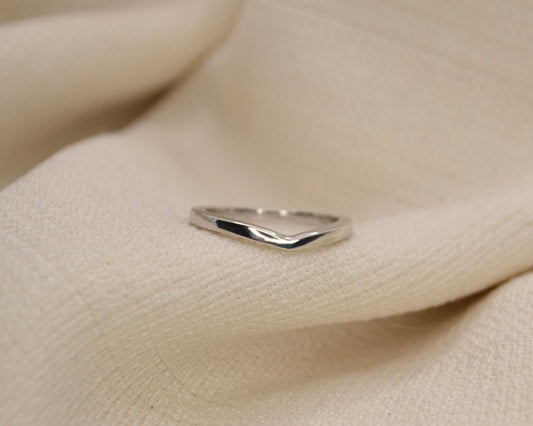 Soft shaped wedding Ring - 2mm