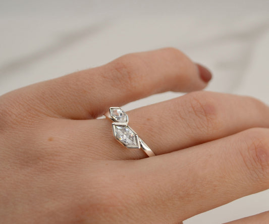 Marquise & Oval Diamond Ring