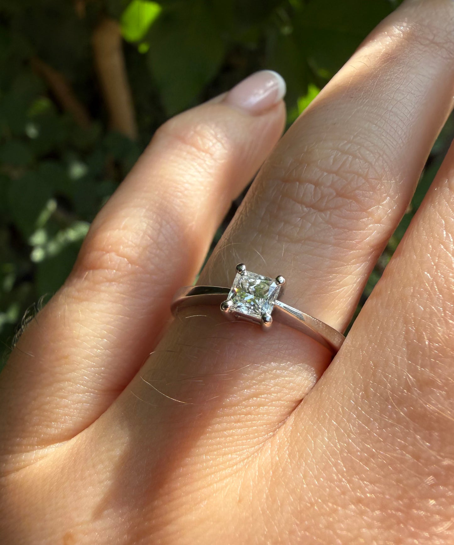 0.50ct Princess Cut Diamond Ring